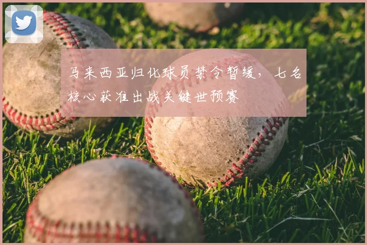 马来西亚归化球员禁令暂缓，七名核心获准出战关键世预赛
